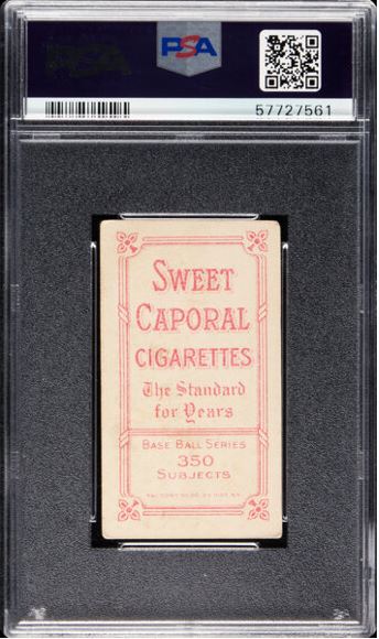 1909-11 T206 Clark Griffith (Batting) Sweet Caporal 350/30 PSA VG 3