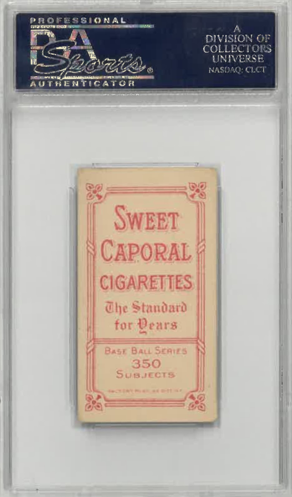 1909-1911 T206 George Stone Sweet Caporal 350/30 PSA VG-EX 4