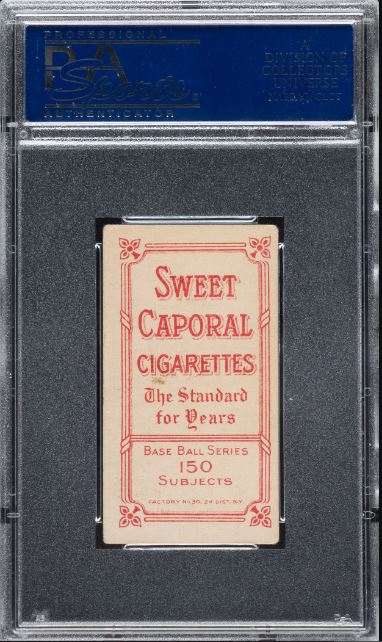 1909-1911 T206 Glenn Liebhardt Sweet Caporal 150/30 PSA VG-EX 4